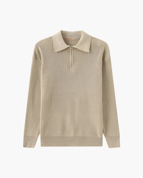 Premium-Strickjacke mit Reißverschluss