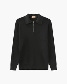 Premium-Strickjacke mit Reißverschluss